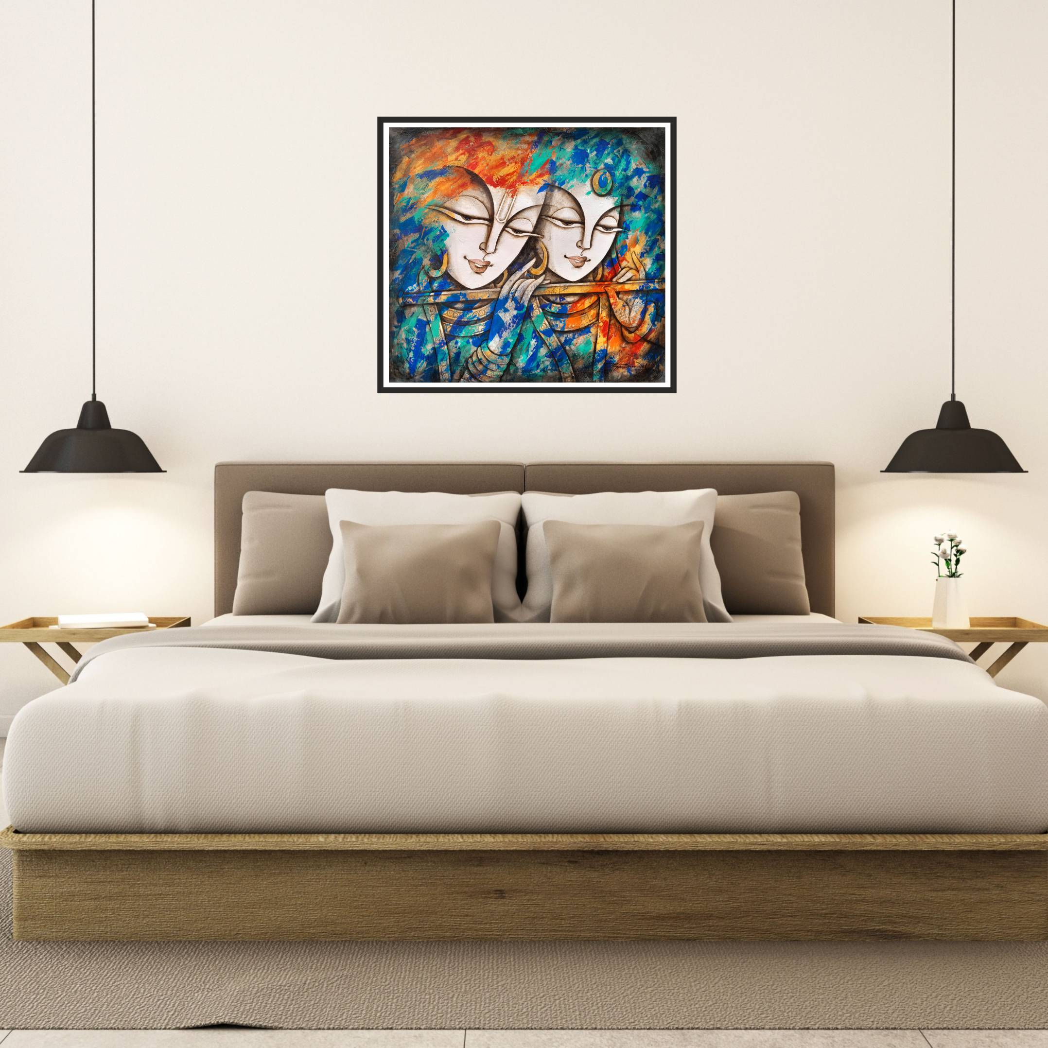 Radha Krishna setup