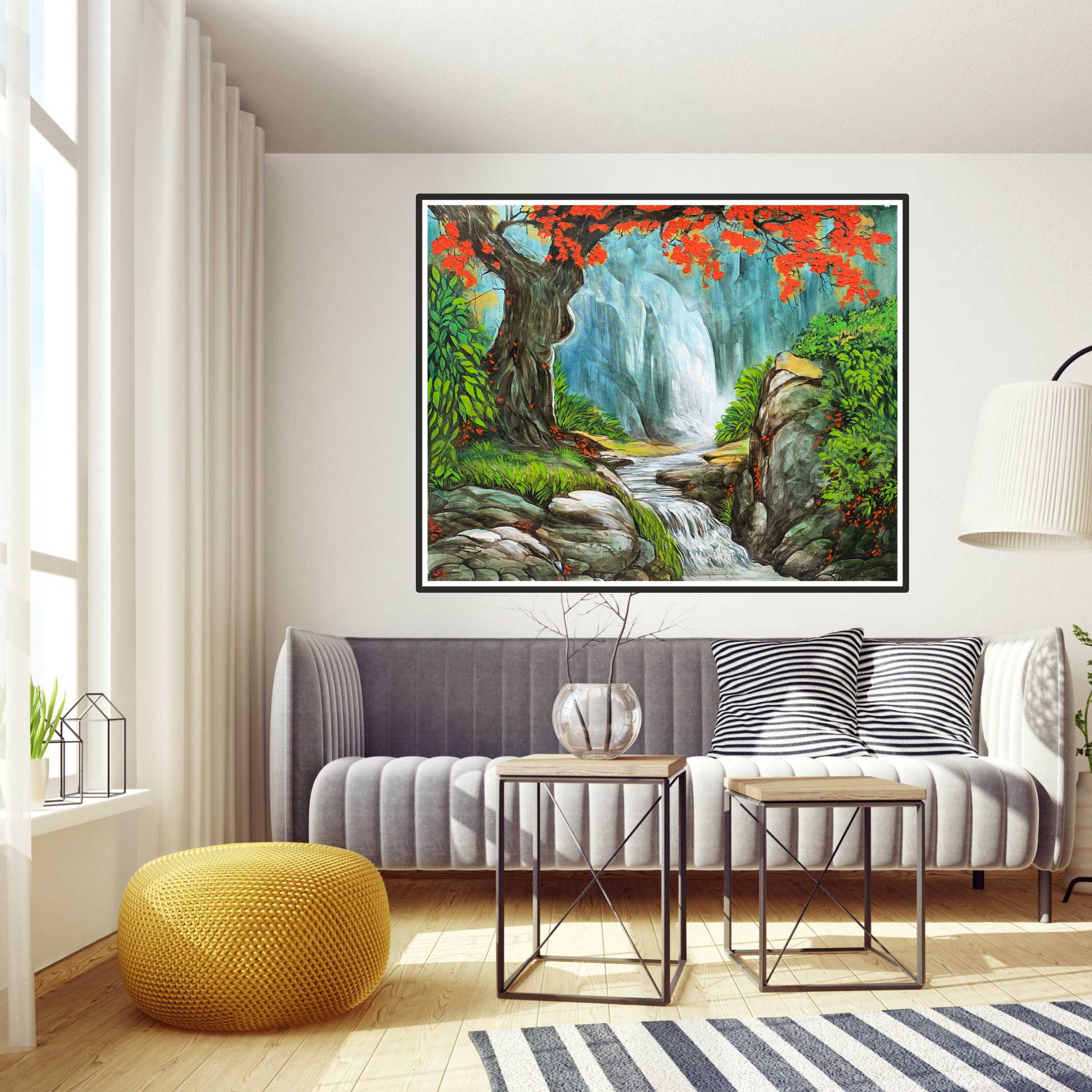 WATERFALL setup