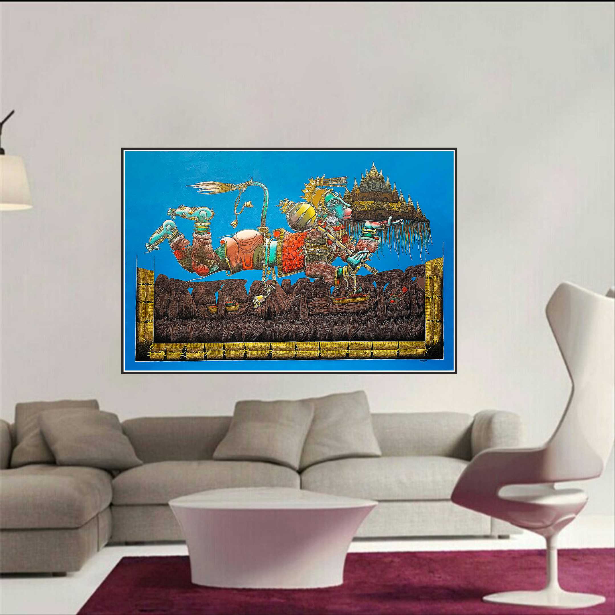 FLYING HANUMAN setup