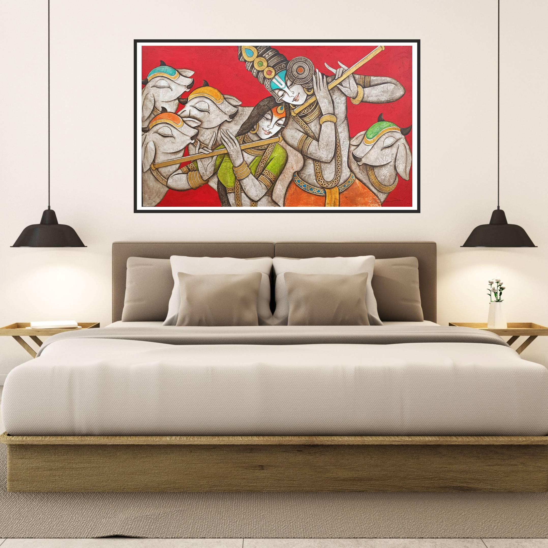 Radha Krishna setup