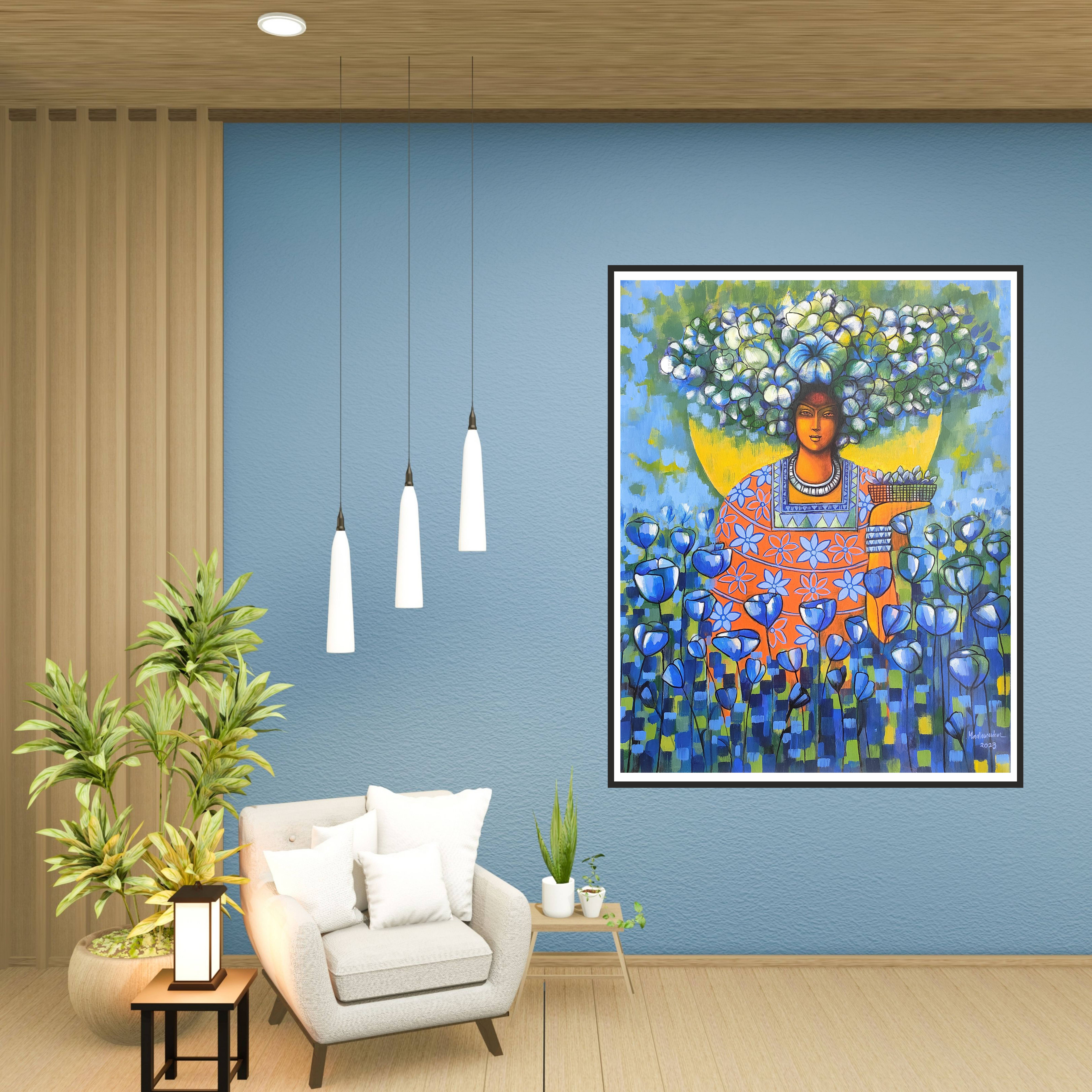 Lady In Garden !! setup
