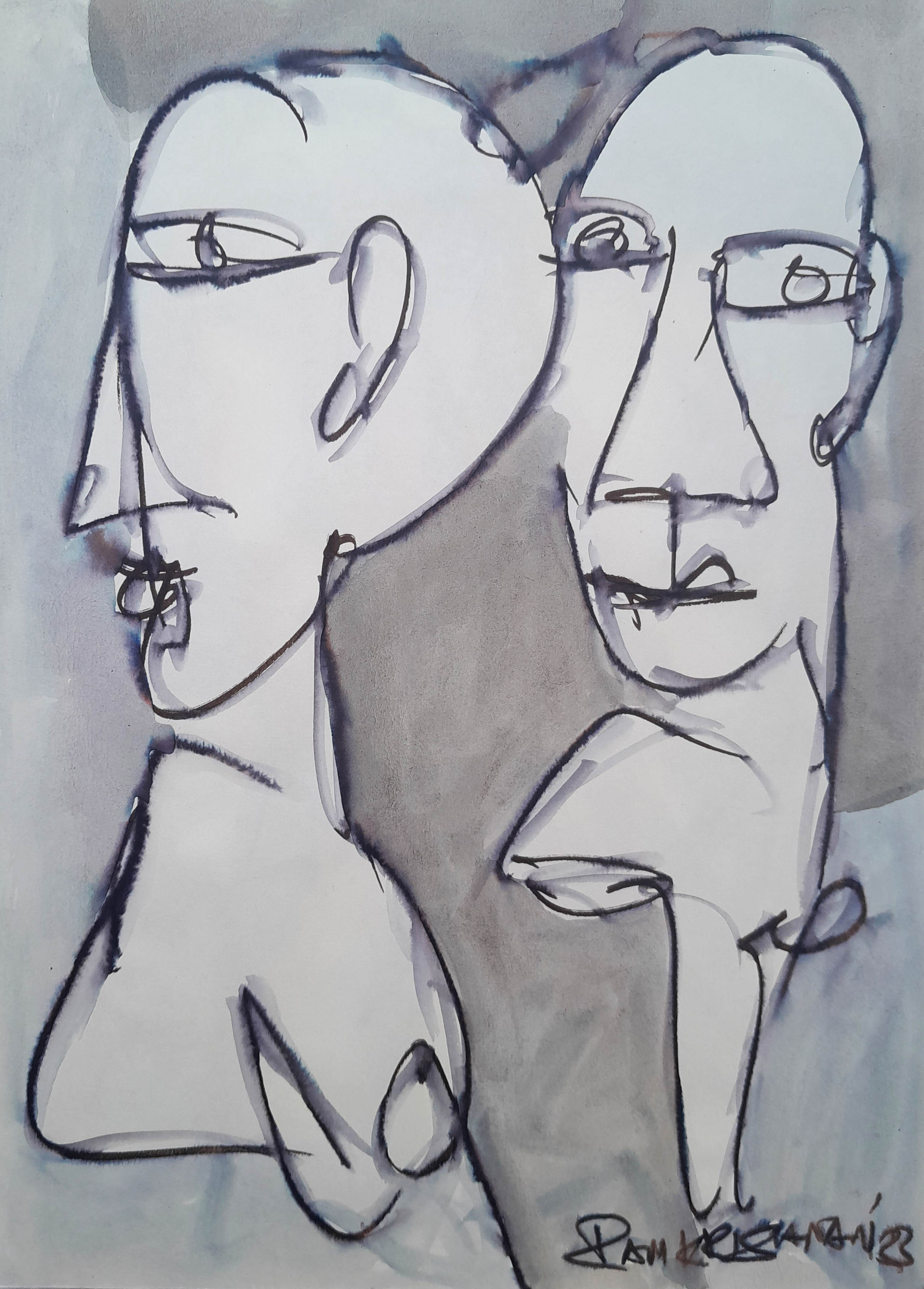 Series of Faces setup