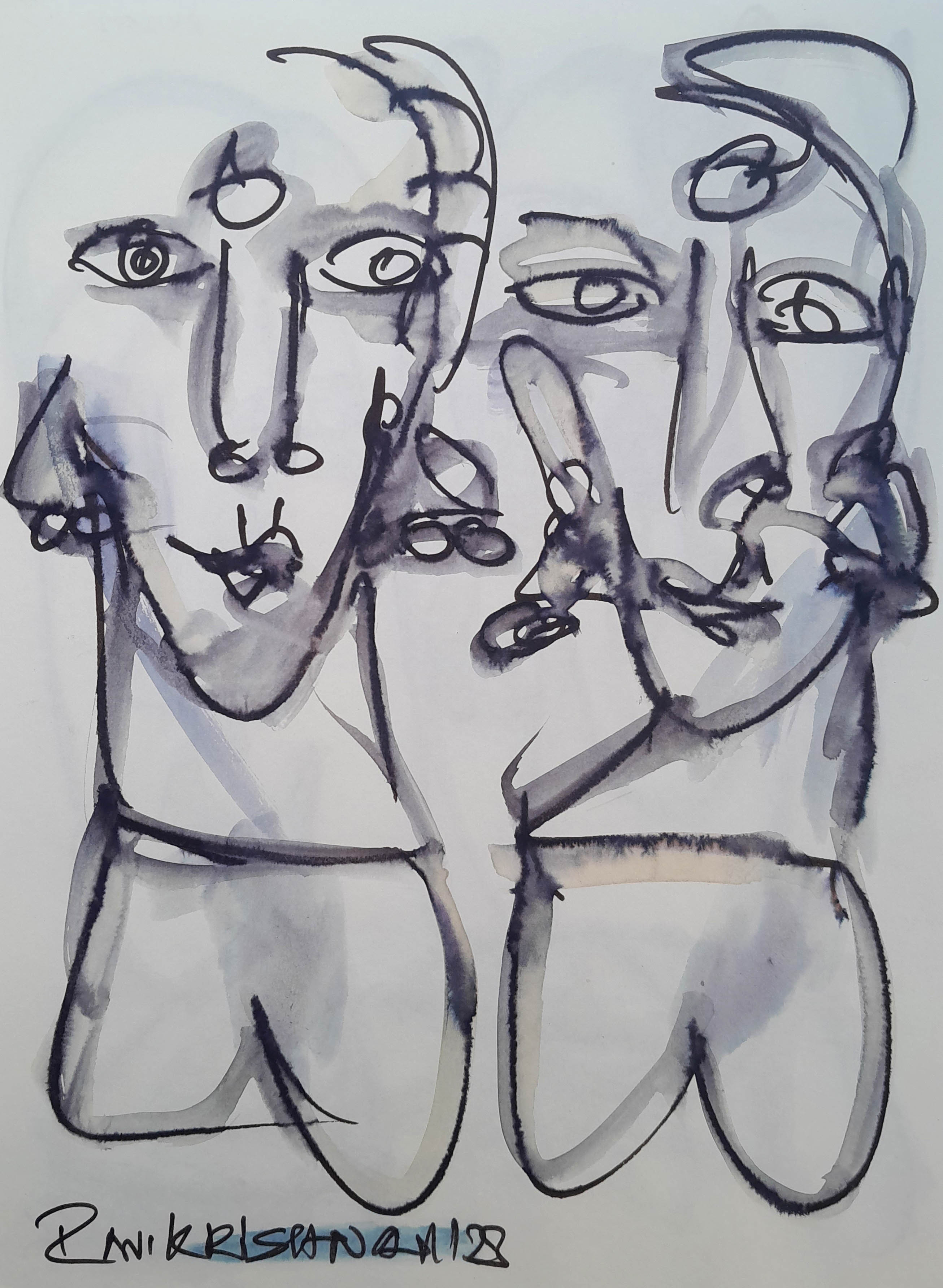 Series of Faces setup