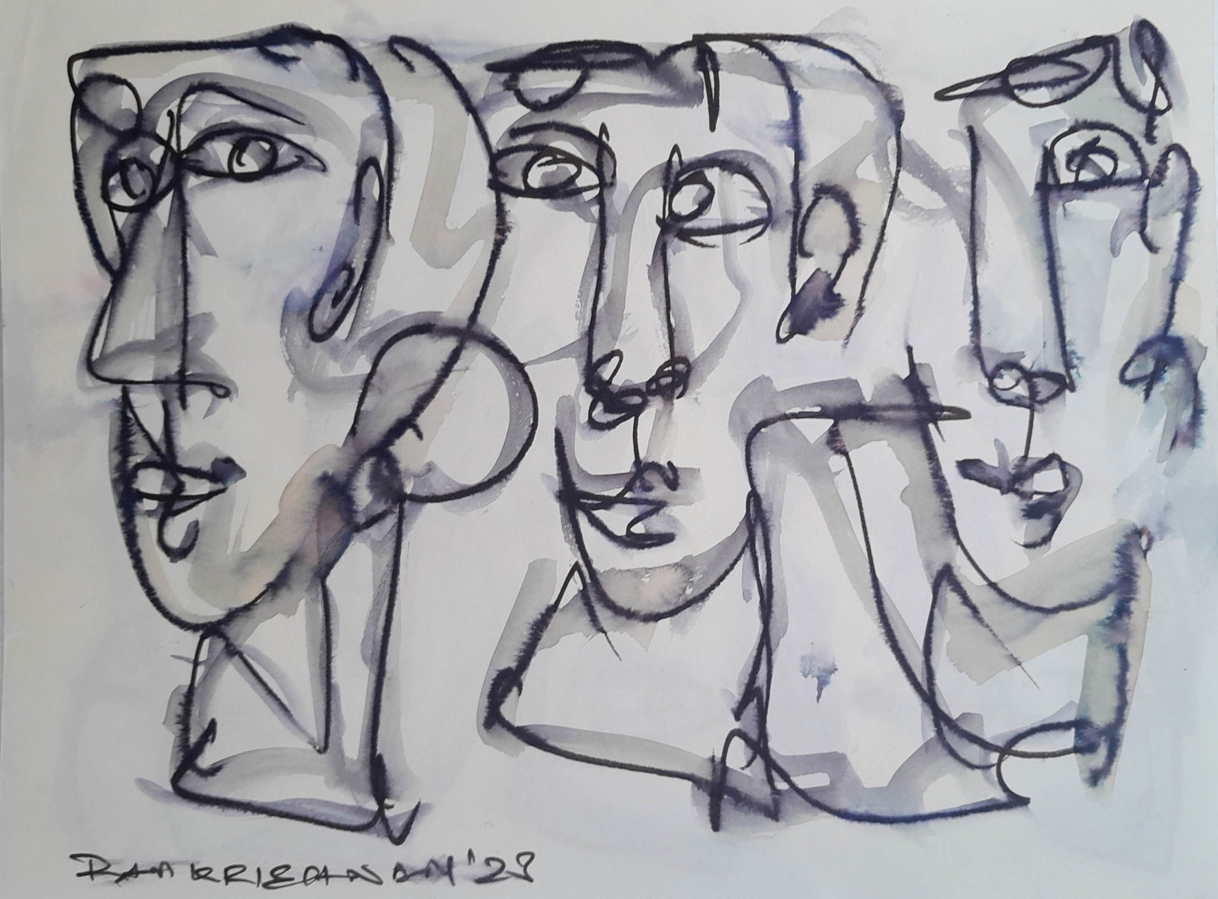 Series of Faces setup