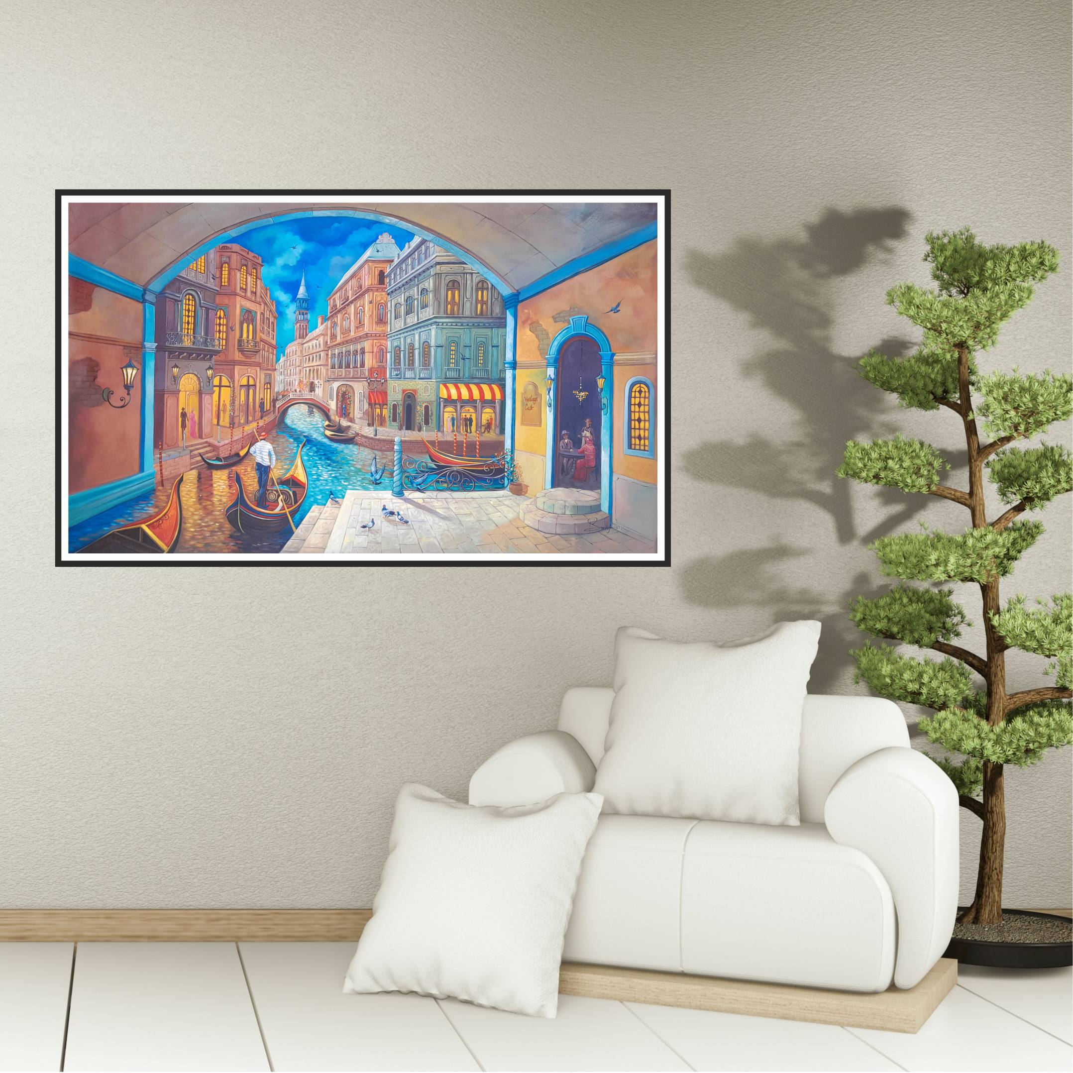 "City of Canals" (Venice) setup